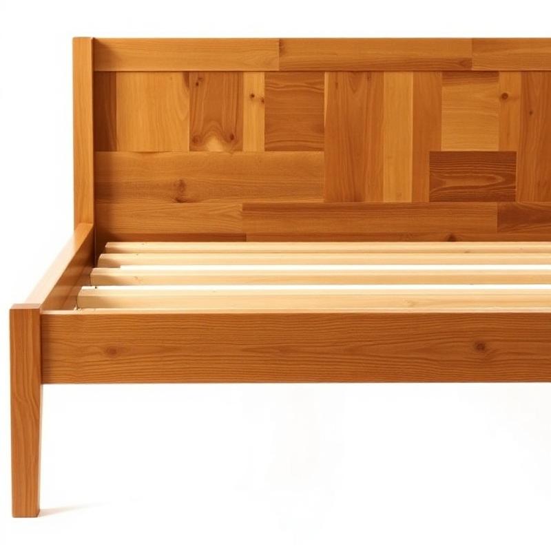 Oakley Wooden Bed