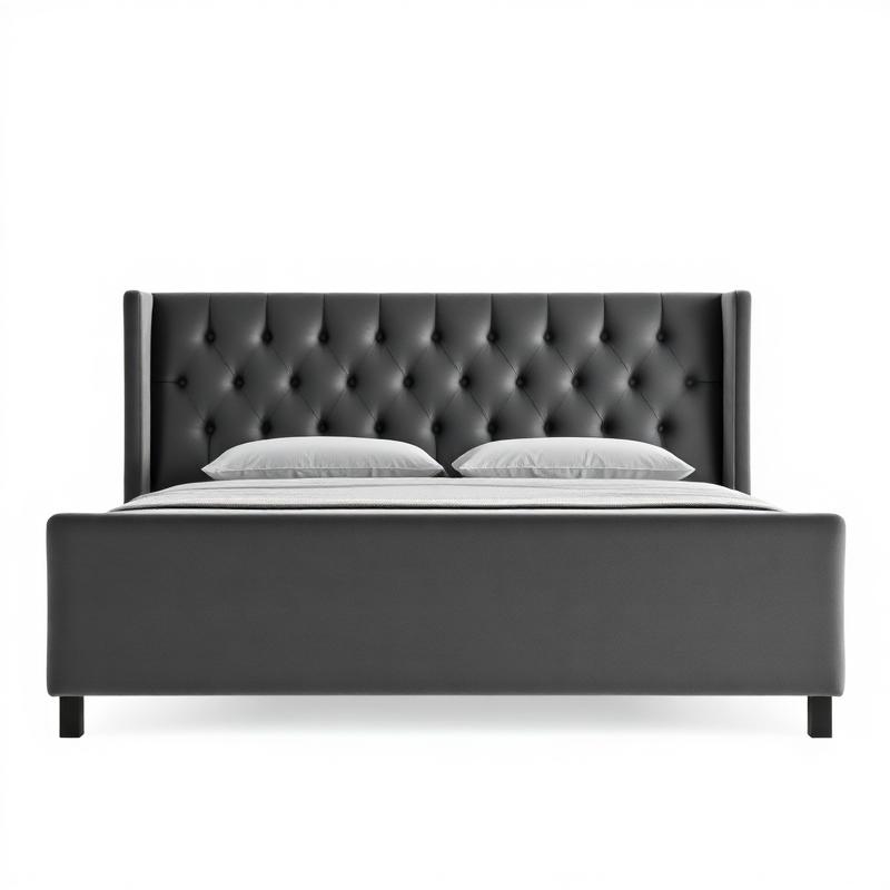 Chesterfield Velvet Bed