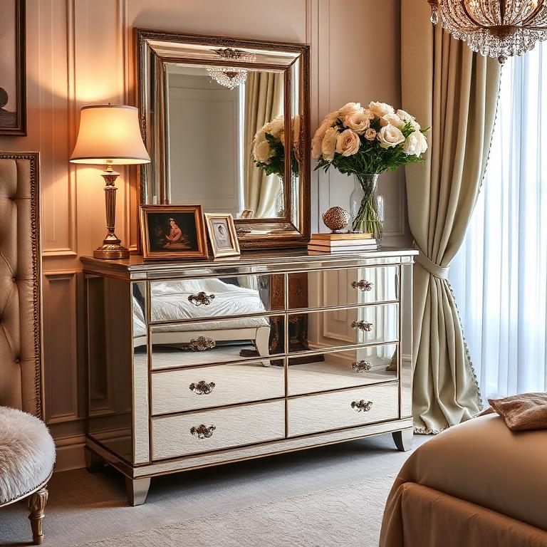 Mirrored Glam Chest