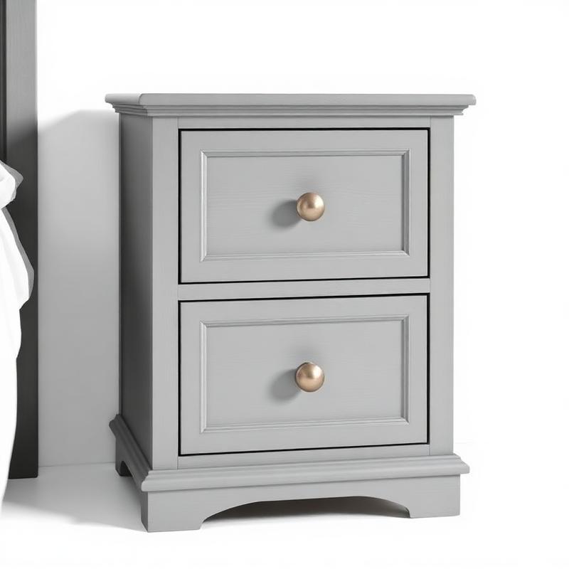 Ashford Grey Bedside Locker